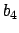 \(b_4\)